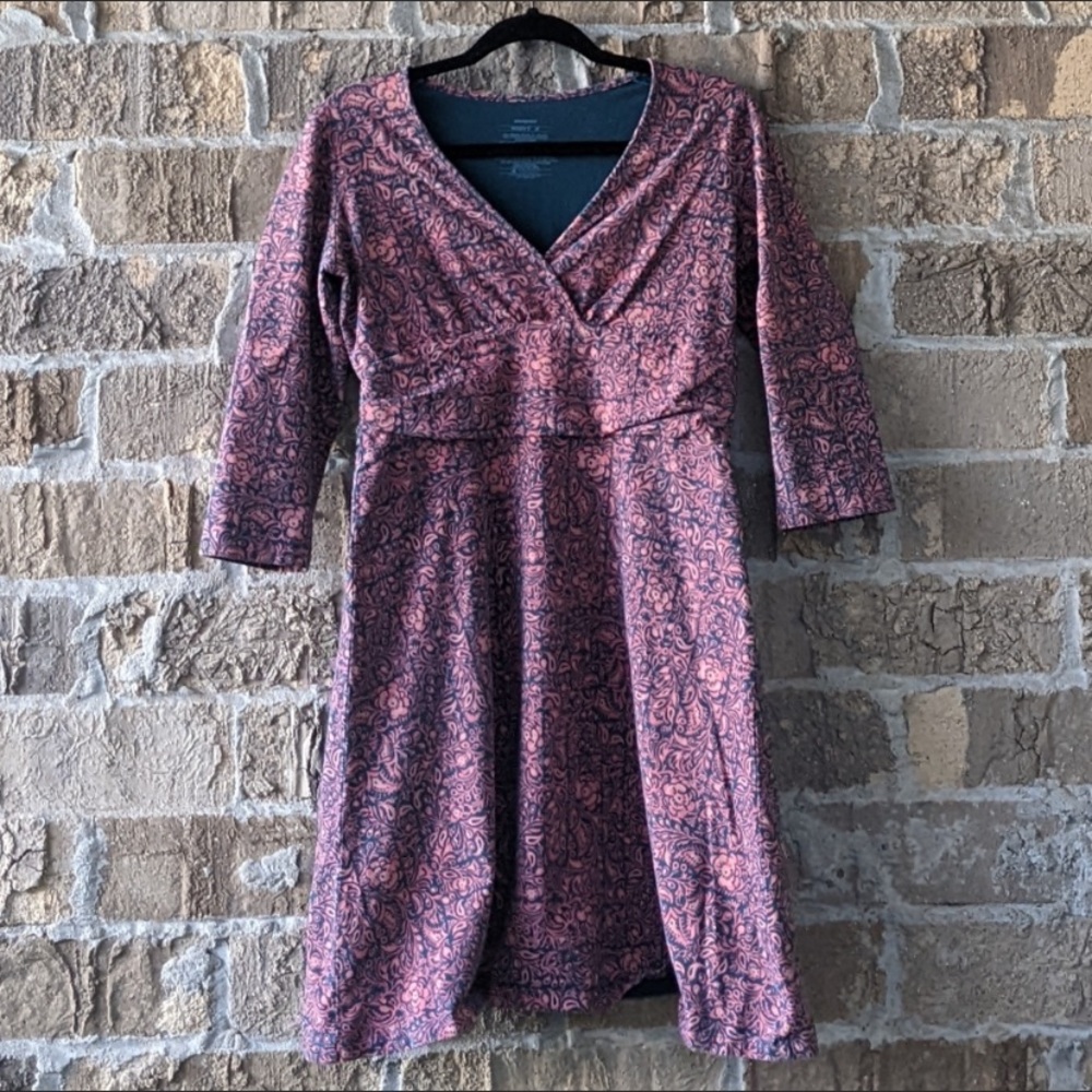 Patagonia Women's 3/4-Sleeved Margot Dress Medium